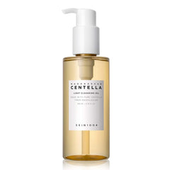 SKIN1004 Madagascar Centella Cleansing Duo - Ampoule Foam & Light Cleansing Oil Duo - Gentle Low Ph Cleanser & Centella Asiatica Extract for Sensitive Skin - Facial Wash
