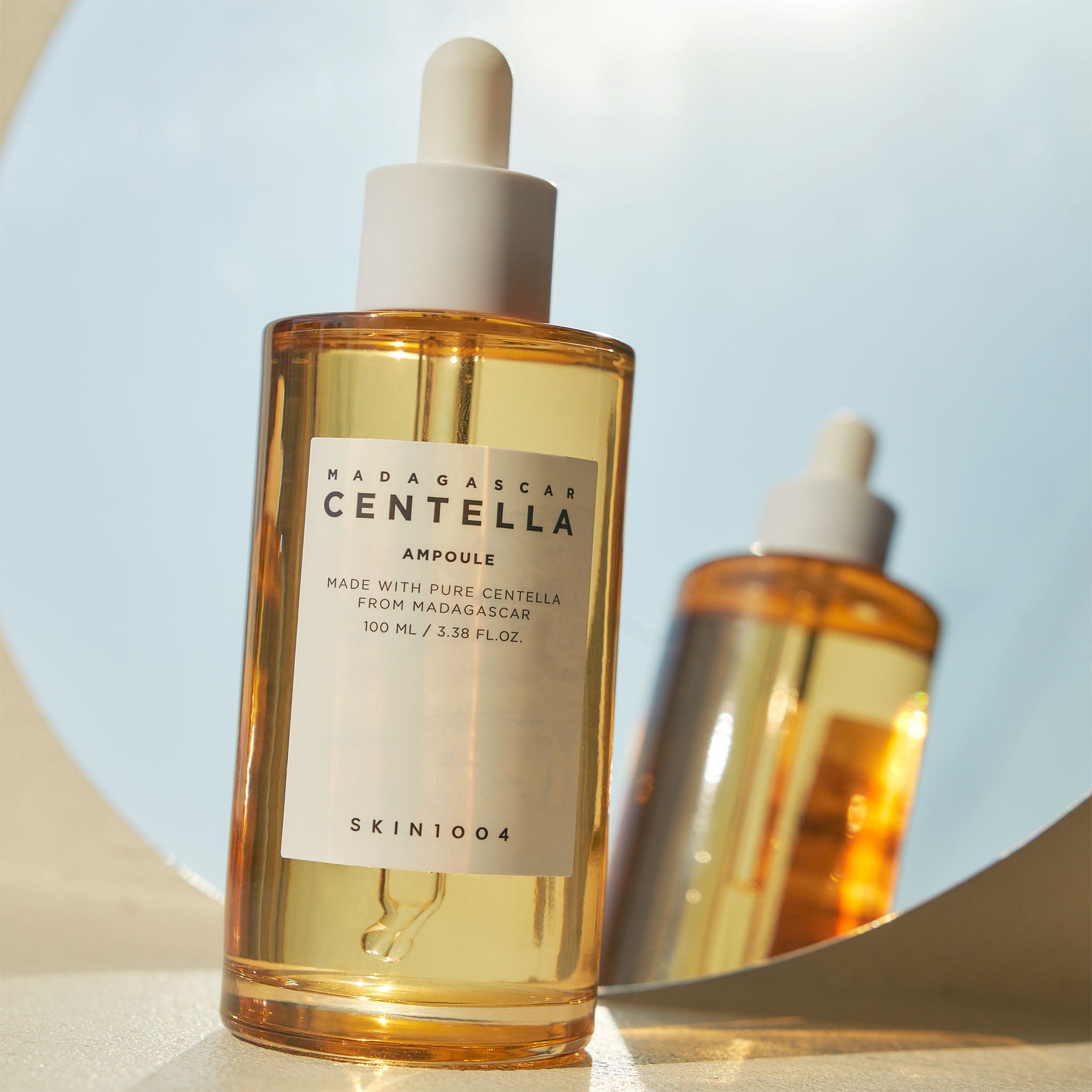 Centella Ampoule de 100 ml en primer plano