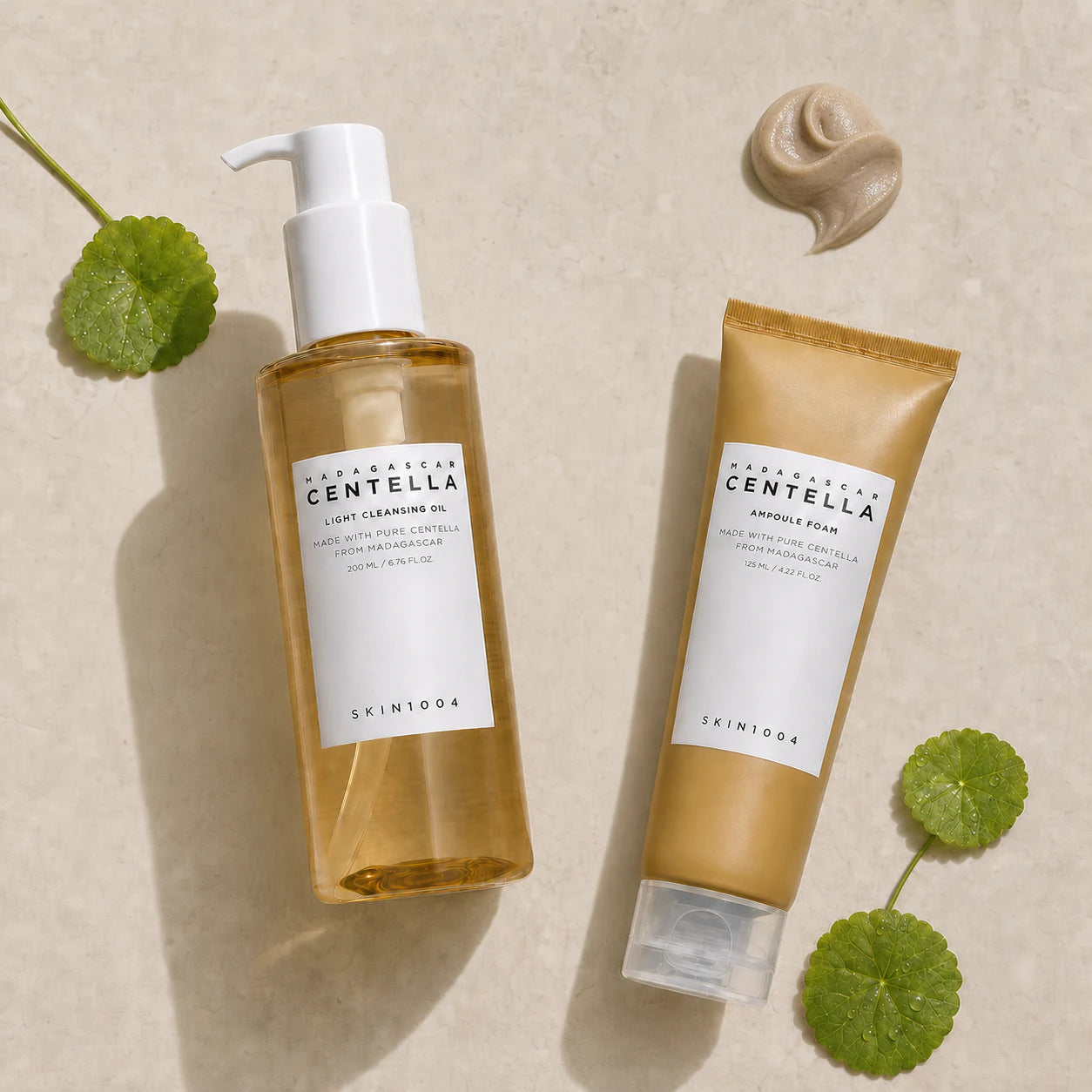Aceite limpiador y pasta limpiadora Centella